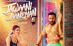 Saif Ali Khan and Alaya F in `Jawaani Jaaneman` (Release - January 31st, 2020)